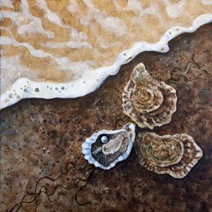 Struna Galleries of Brewster and Chatham, Cape Cod Paintings of New England and Cape Cod  - One Square Foot of Oyster Bay